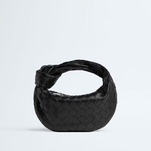Bottega Veneta Jodie mini knotted intrecciato leather tote